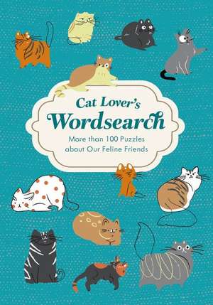 Cat Lover's Wordsearch de Eric Saunders