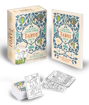 Colour Your Own Tarot Book & Card Deck de Alice Ekrek