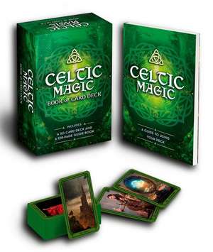 Celtic Magic Book & Card Deck: Includes a 50-Card Deck and a 128-Page Guide Book de Marie Bruce