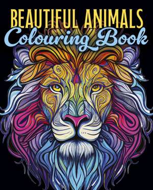 Beautiful Animals Colouring Book de Tansy Willow