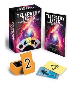 Telepathy Tests Book & Card Deck de Sahar Huneidi-Palmer