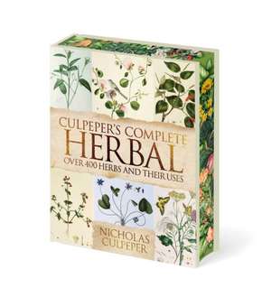 Culpeper's Complete Herbal de Nicholas Culpeper