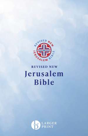 RNJB Catholic Larger Print Hardback de Revd Henry Wansbrough OSB