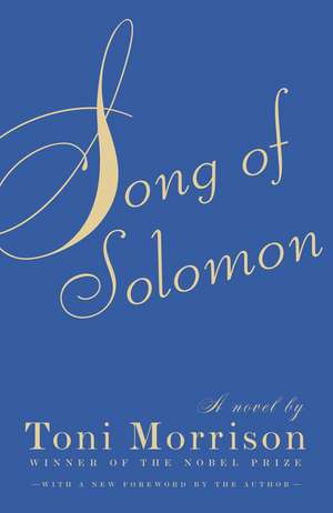 Song of Solomon de Toni Morrison