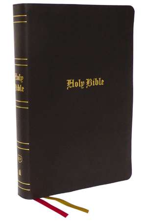 KJV Holy Bible: Super Giant Print with 43,000 Cross References, Brown Bonded Leather, Red Letter, Comfort Print: King James Version de Thomas Nelson