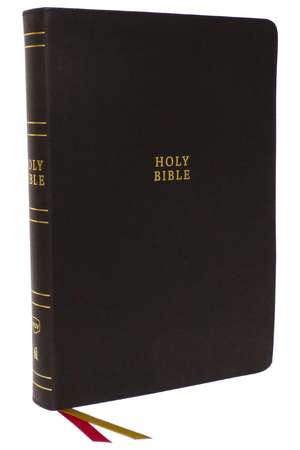 NKJV Holy Bible, Super Giant Print Reference Bible, Brown Bonded Leather, 43,000 Cross References, Red Letter, Comfort Print: New King James Version de Thomas Nelson