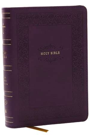 KJV Compact Bible w/ 43,000 Cross References, Purple Leathersoft, Red Letter, Comfort Print: Holy Bible, King James Version: Holy Bible, King James Version de Thomas Nelson