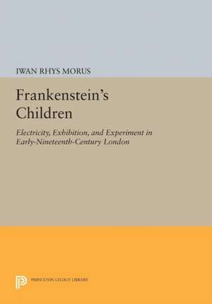Frankenstein's Children: Electricity, Exhibition, and Experiment in Early-Nineteenth-Century London de Iwan Rhys Morus