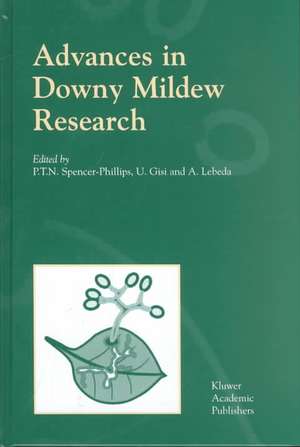 Advances in Downy Mildew Research de P.T.N. Spencer-Phillips