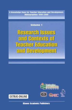 A Knowledge Base for Teacher Education and Development: Bibliographies 1990-2000: Volume 1: Research Issues and Context of Teacher Education and Development; Volume 2: Programme and Process of Teacher Education; Volume 3: Quality Assurance, Reform and IT in Teacher Education; de Cheong C. Yin