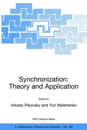 Synchronization: Theory and Application de Arkady Pikovsky