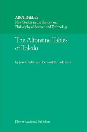 The Alfonsine Tables of Toledo de José Chabás