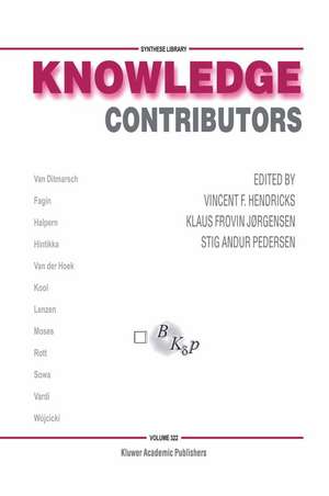 Knowledge Contributors de Vincent F. Hendricks