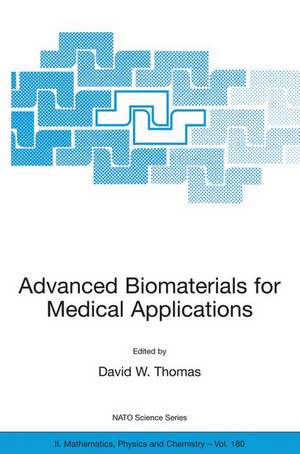 Advanced Biomaterials for Medical Applications de David W. Thomas