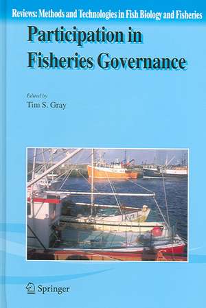 Participation in Fisheries Governance de Tim S. Gray