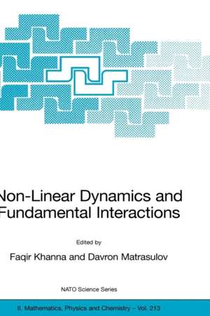 Non-Linear Dynamics and Fundamental Interactions de Faqir Khanna