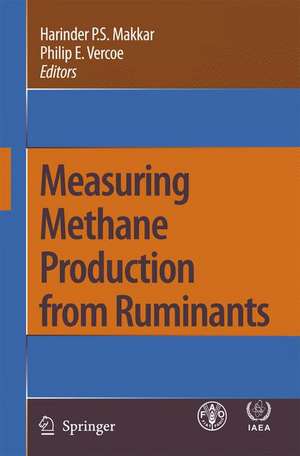 Measuring Methane Production from Ruminants de Harinder P.S. Makkar