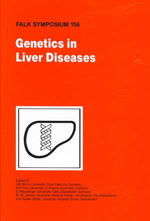 Genetics in Liver Disease de H.E. Blum