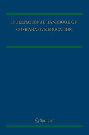 International Handbook of Comparative Education de Robert Cowen