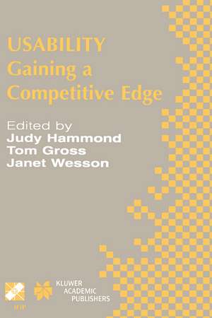 Usability: Gaining a Competitive Edge de Judy Hammond