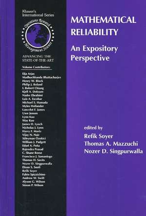 Mathematical Reliability: An Expository Perspective de R. Soyer