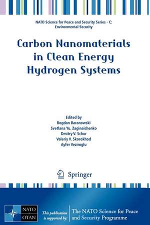 Carbon Nanomaterials in Clean Energy Hydrogen Systems de Bogdan Baranowski