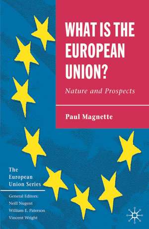 What is the European Union: Nature and Prospects de Paul Magnette