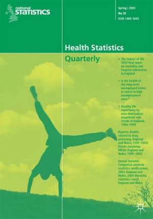 Health Statistics Quarterly 26, Summer 2005 de Nana