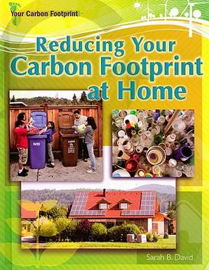 Reducing Your Carbon Footprint at Home de Sarah B. David