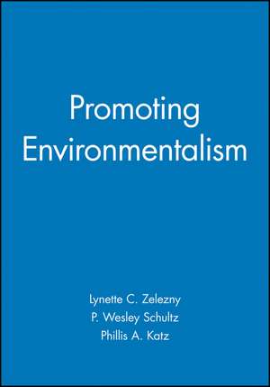 Promoting Environmentalism V56 No 3 de LC Zelezny