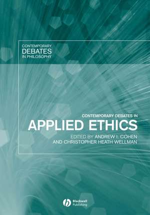 Contemporary Debates in Applied Ethics de AI Cohen