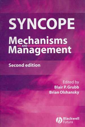 Syncope Mechanisms Mngmnt 2e de Grubb
