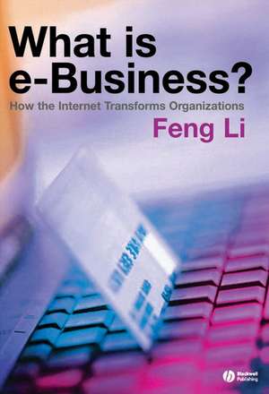 What is e–business? – How the Internet Transforms Organizations de LI Feng