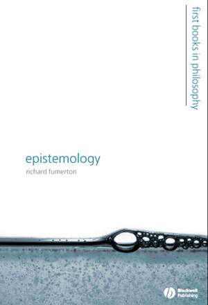 Epistemology de R Fumerton