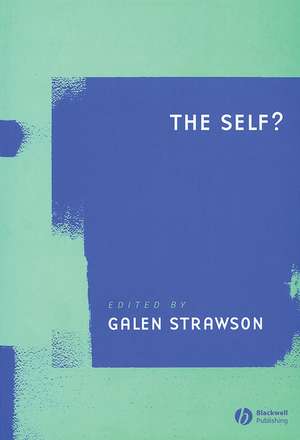 Self? de Galen Strawson
