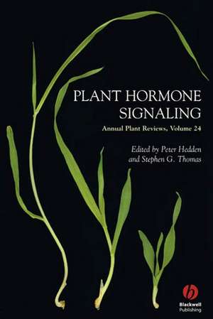 Plant Hormone Signaling de Hedden