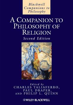 Companion to Philosophy of Religion 2e de C Taliaferro