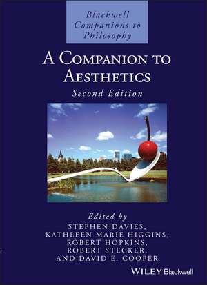 Companion to Aesthetics 2e de S Cooper