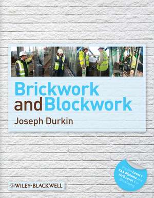 Brickwork & Blockwork de Joseph Durkin