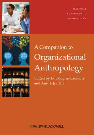 A Companion to Organizational Anthropology de D Caulkins