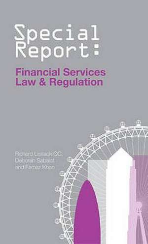 Special Report: Financial Services Law & Regulation