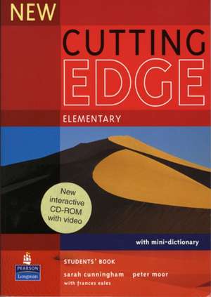 New Cutting Edge Elementary Students Book and CD-Rom Pack de Frances Eales