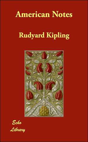 American Notes de Rudyard Kipling