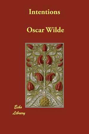 Intentions de Oscar Wilde