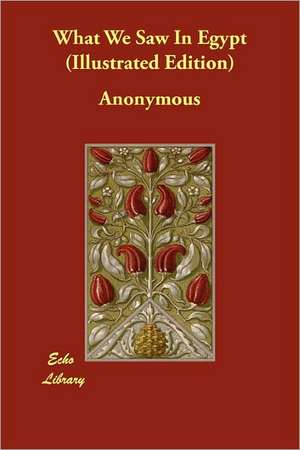 What We Saw in Egypt (Illustrated Edition) de Anonymous