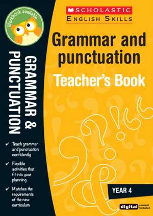 Thomas, H: Grammar and Punctuation Year 4 de Christine Moorcroft