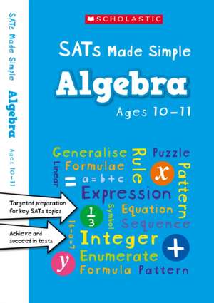 Algebra Ages 10-11 de Giles Clare