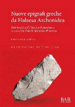 Nuove epigrafi greche da Halaesa Archonidea de Emiliano Arena