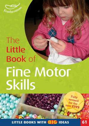 The Little Book of Fine Motor Skills: Little Books with Big Ideas (61) de Sally Featherstone