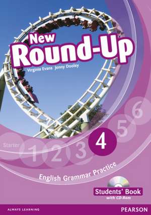 Dooley, J: Round Up Level 4 Students' Book/CD-Rom Pack de V Evans